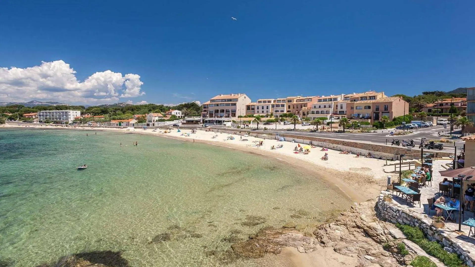 Appartement T3 Au Calme A 600 M Des Plages Avec Parking, Wi-Fi Et Equipements Modernes - Fr-1-316-331 Six-Fours-les-Plages 0*,
